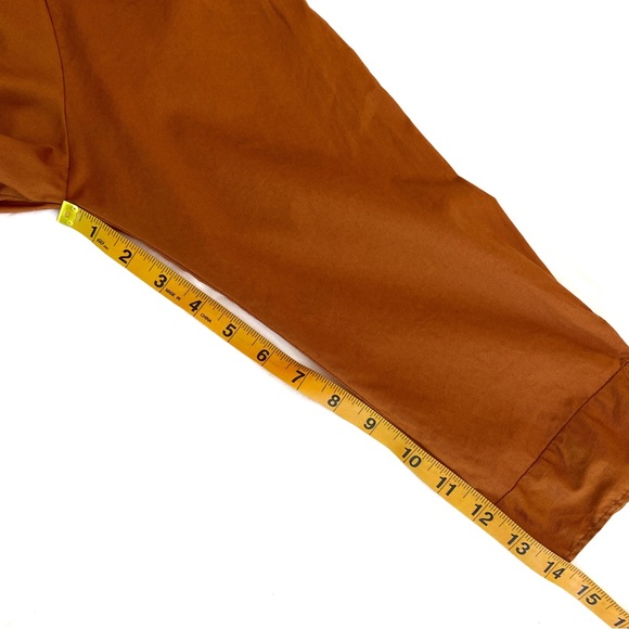 niko and… Deep Orange Tie-Sleeve Square Neck Blouse - Picture 14 of 14